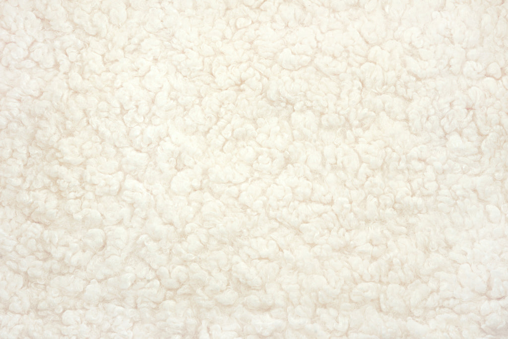 MDBFABRIC181,Nursery Works,Nursery Works - Cream Shearling (CMSG) SWATCH
