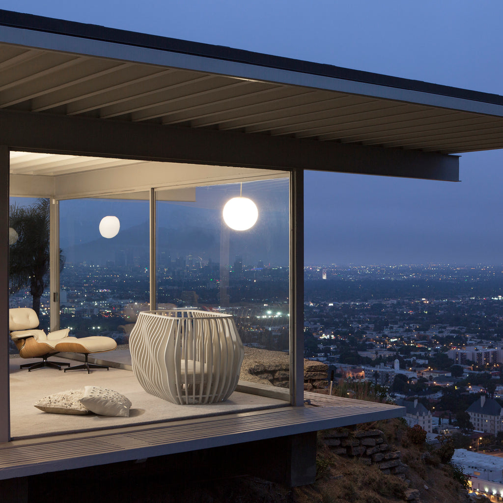 NW14001MW,Nursery Works,Gradient Crib in Moon White