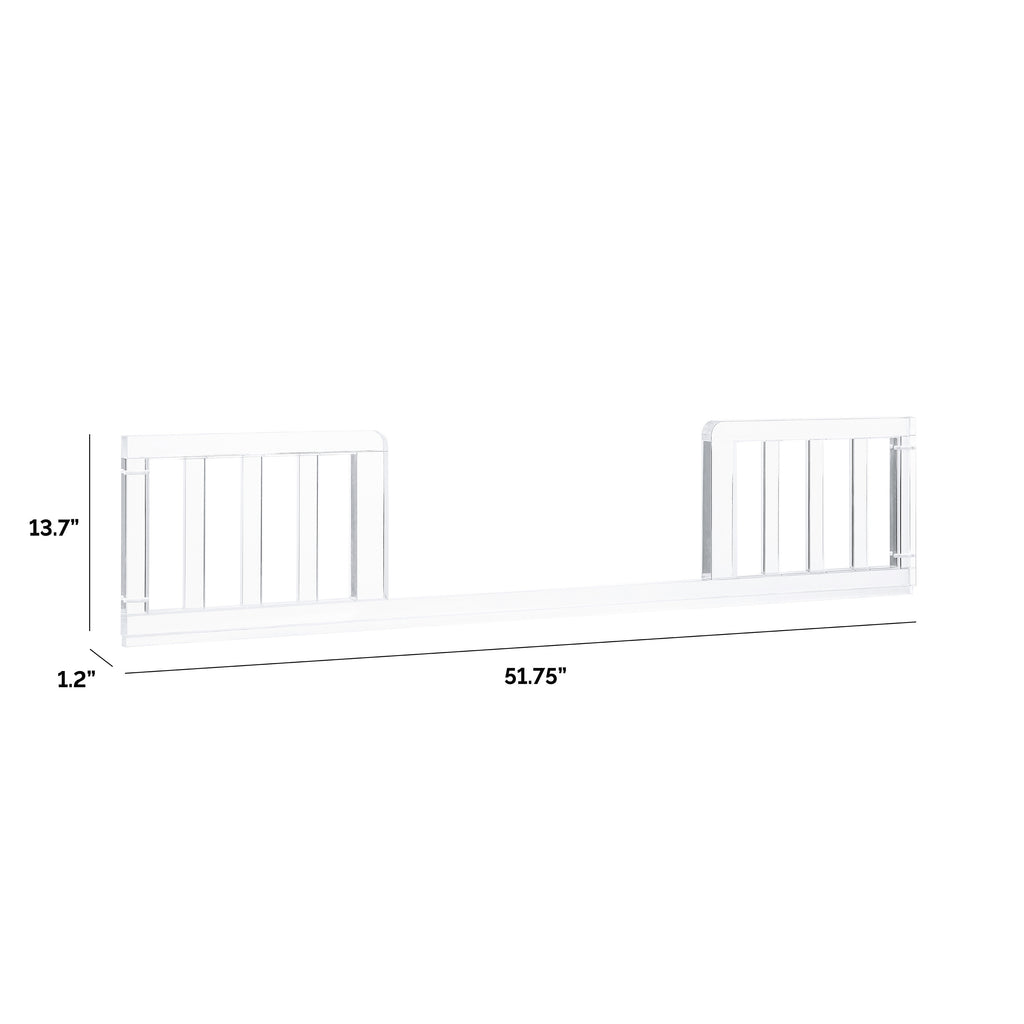 NW3899CA,Nursery Works,Toddler Bed Conversion Kit for Luma Crib in Acrylic