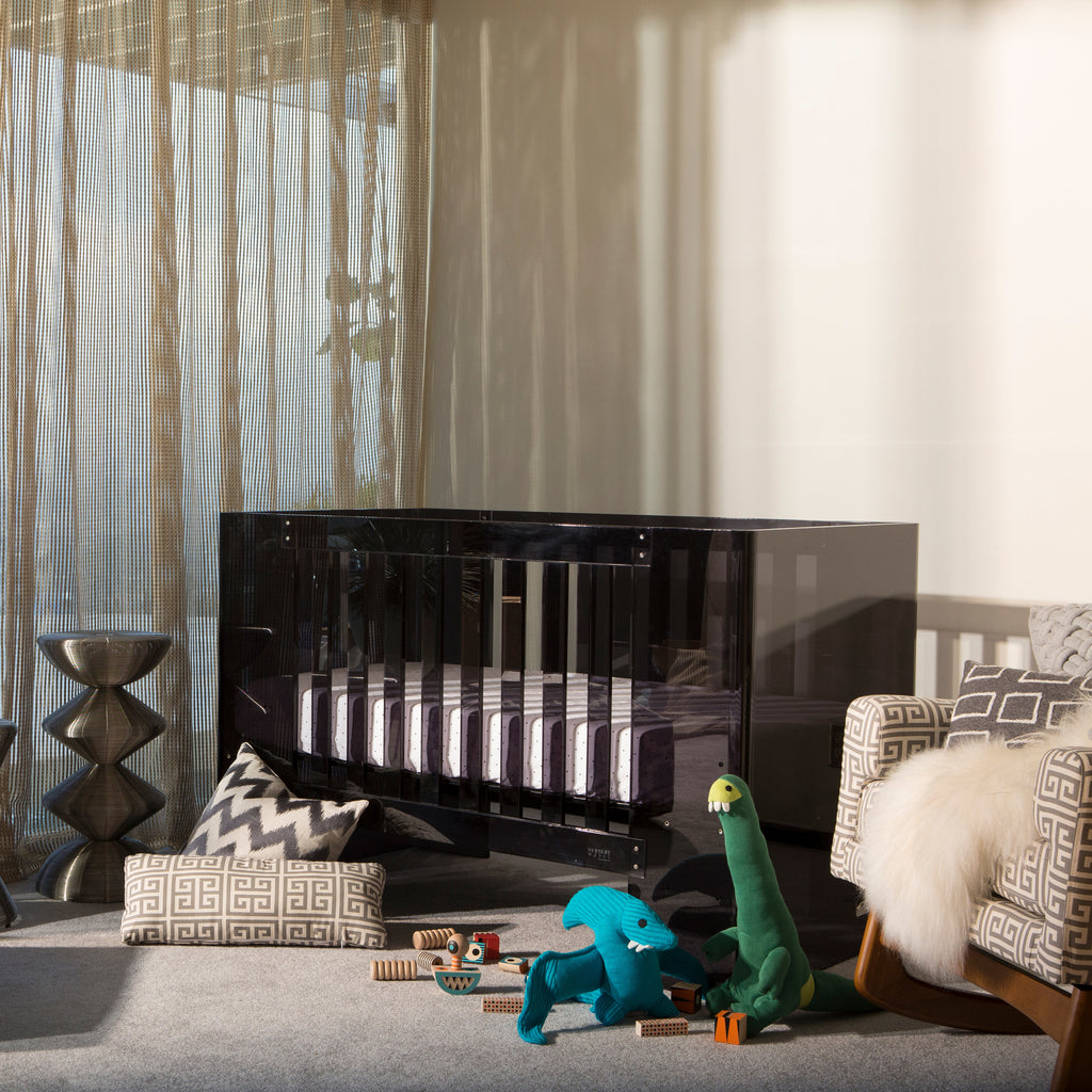 S1000DS,Nursery Works,Vetro Crib in Shadow Finish