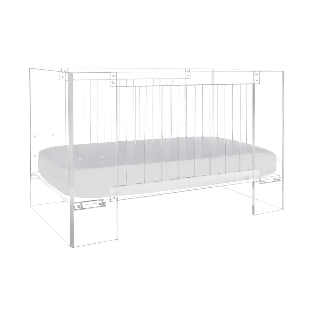 S1000CA,Vetro Crib In Clear Acrylic