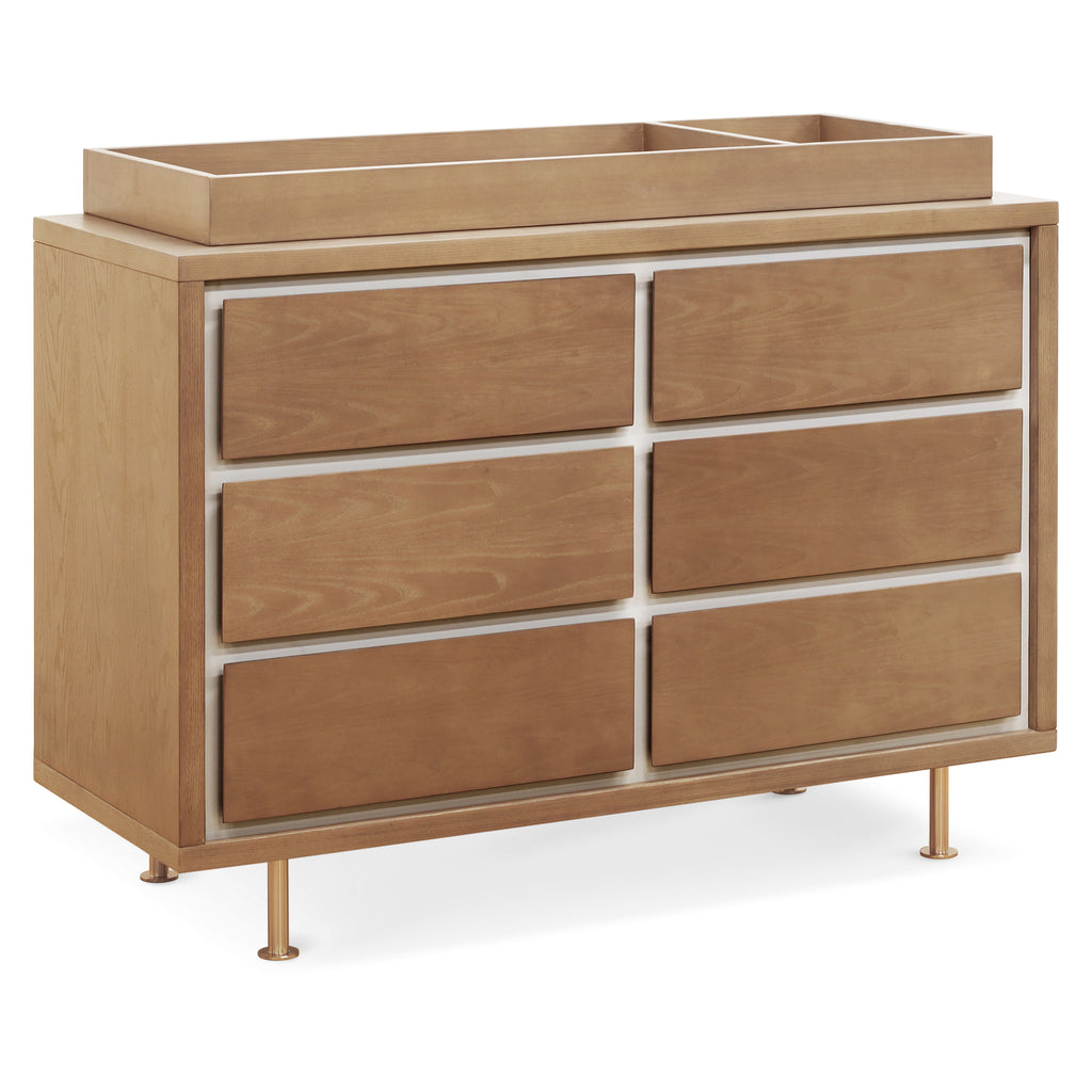 M0619AY,The MDB Family,Universal Wide Removable Changing Tray in Stained Ash