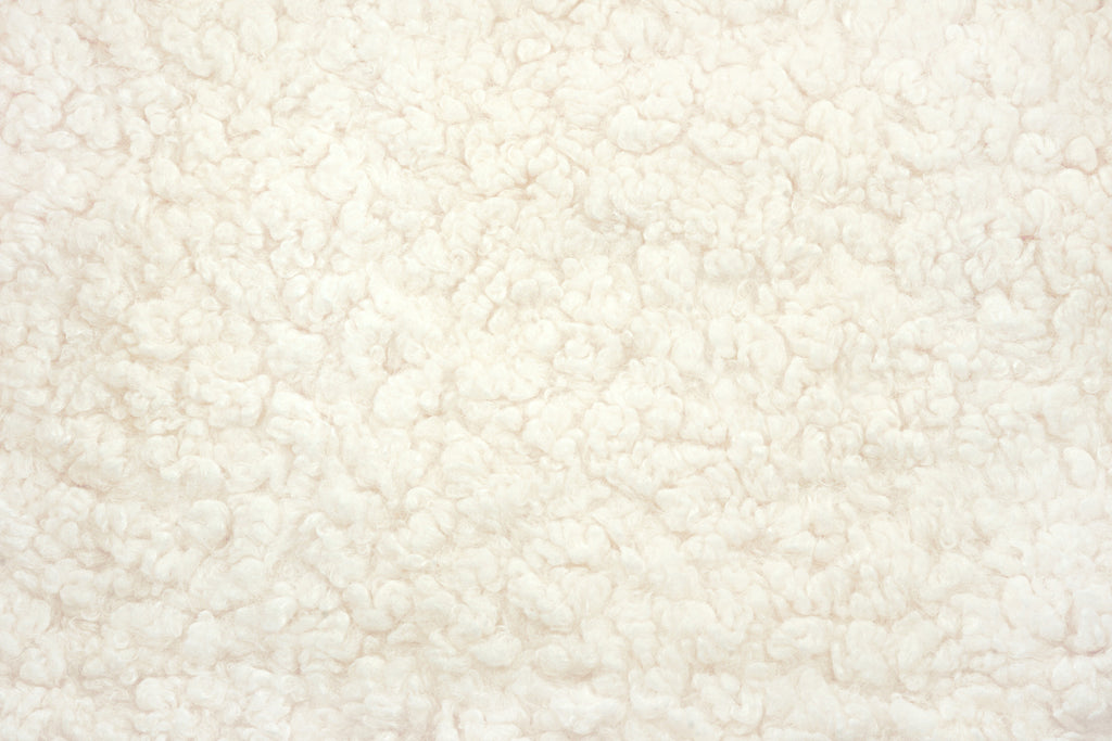 MDBFABRIC181,Nursery Works,Nursery Works - Cream Shearling (CMSG) SWATCH