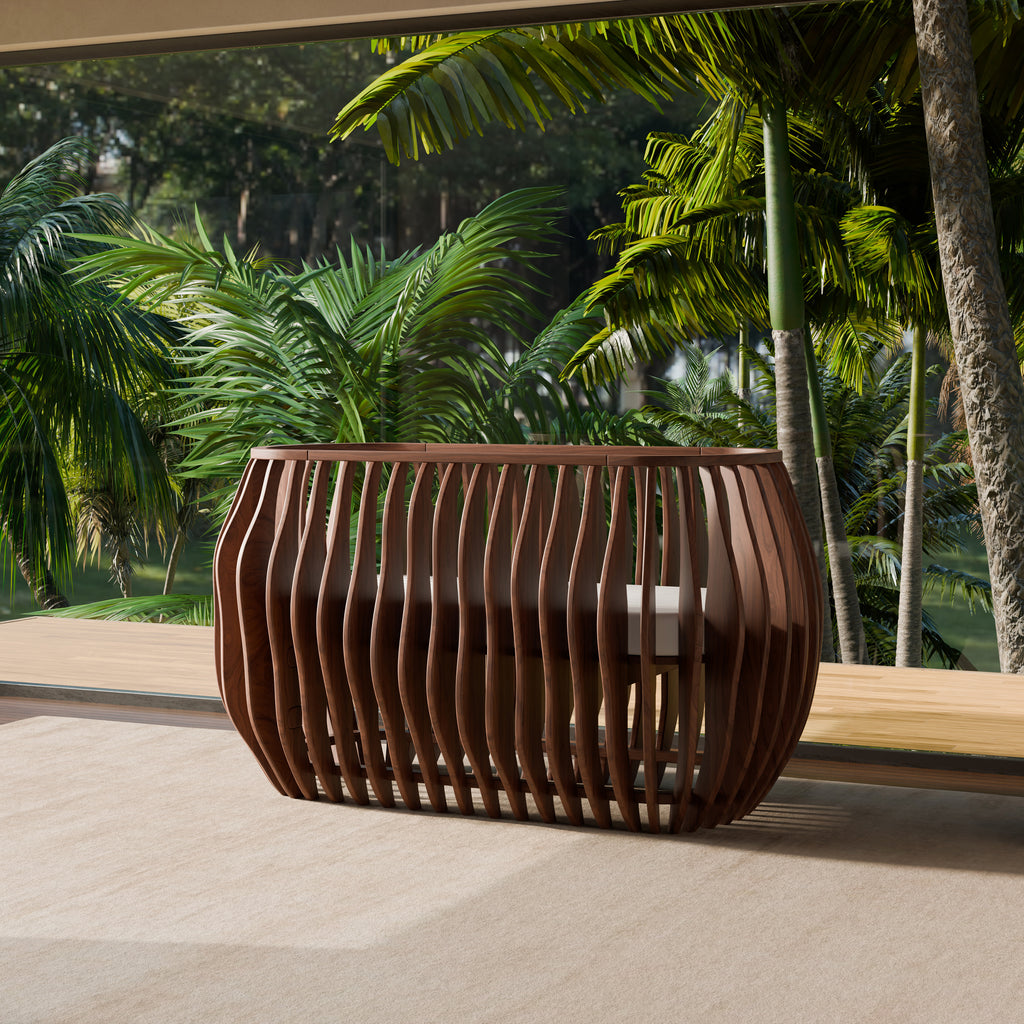 NW14001GWT,Nursery Works,Gradient Crib in Walnut