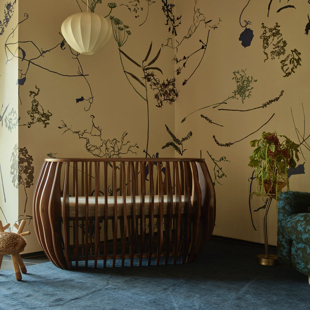 NW14001GWT,Nursery Works,Gradient Crib in Walnut
