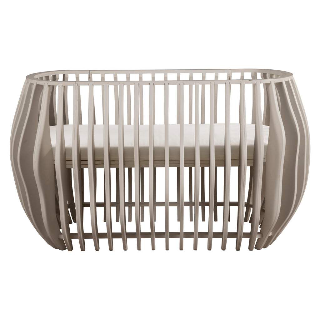NW14001MW,Nursery Works,Gradient Crib in Moon White