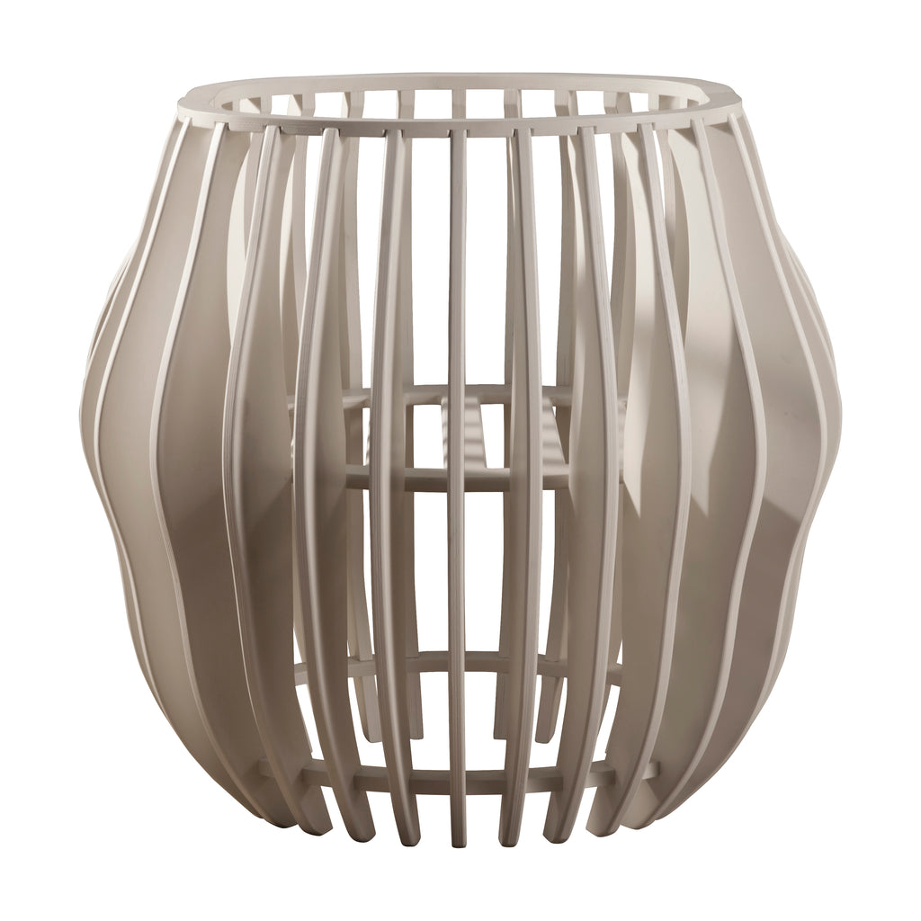 NW14001MW,Nursery Works,Gradient Crib in Moon White