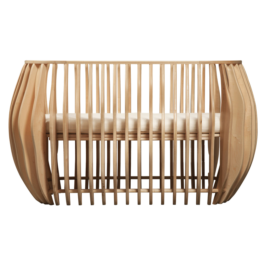 NW14001NA,Nursery Works,Gradient Crib in Natural Maple