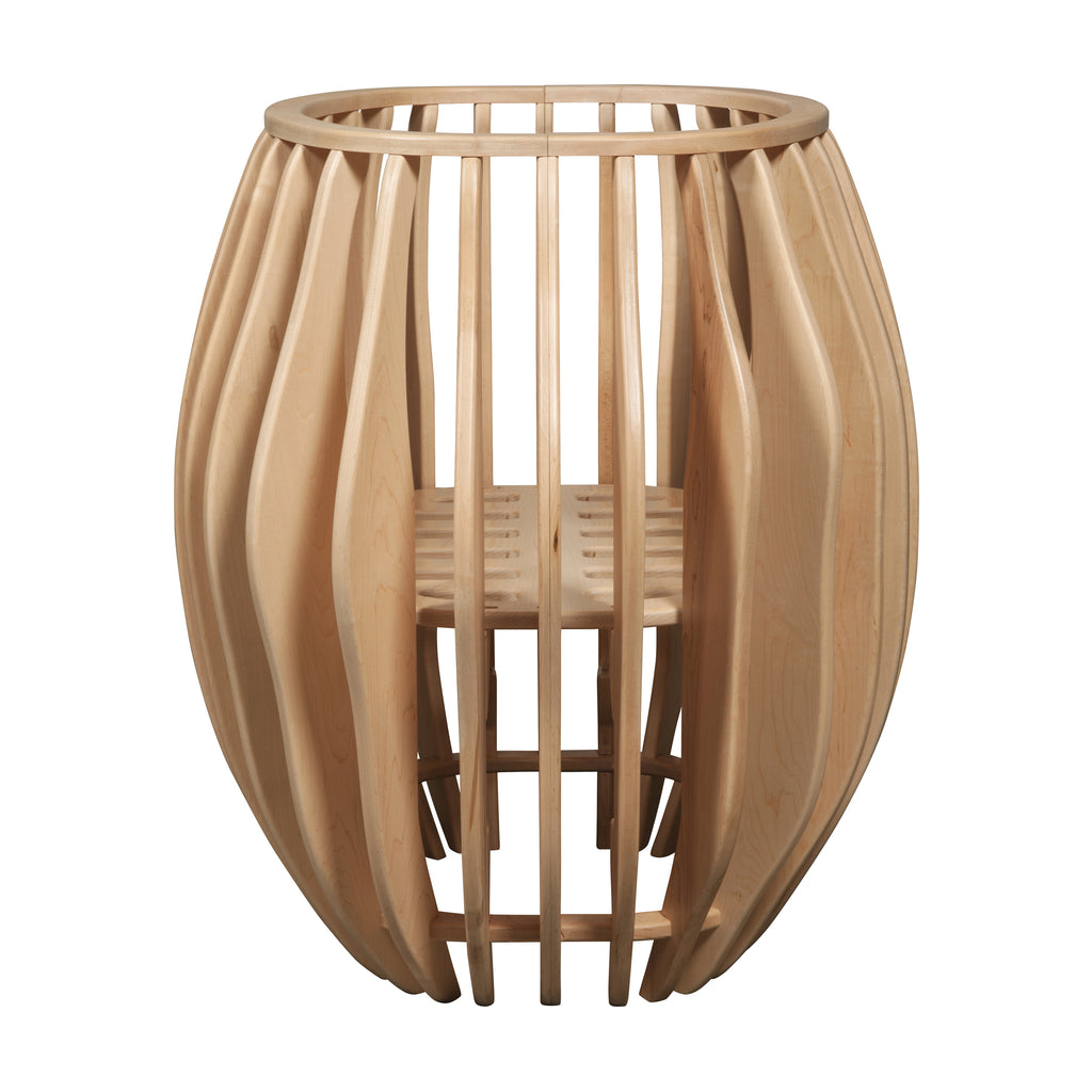 NW14001NA,Nursery Works,Gradient Crib in Natural Maple