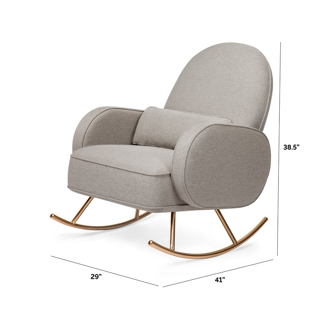NW17087PGEW,Nursery Works,Compass Rocker in Performance Grey Eco-Weave