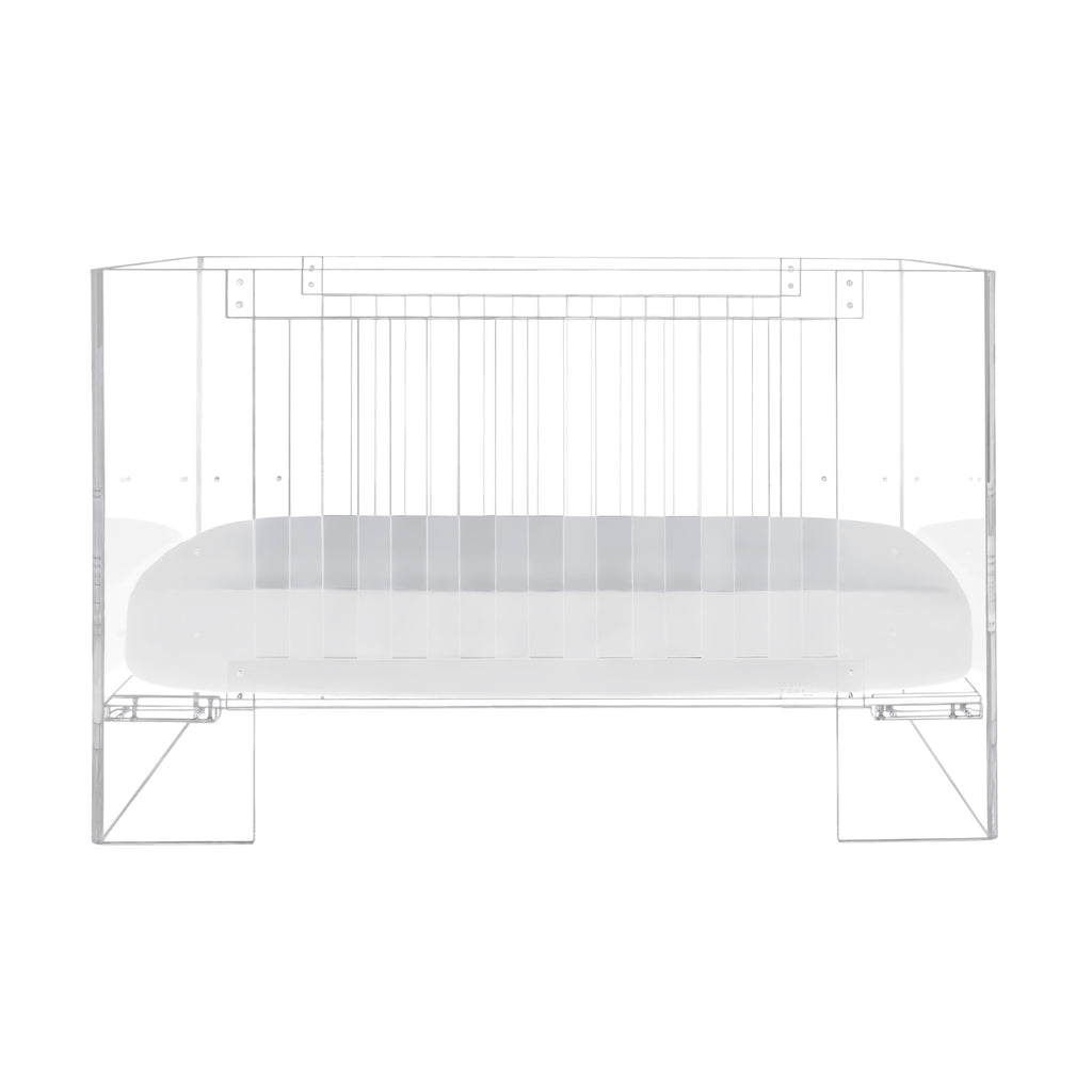 S1000CA,Nursery Works,Vetro Crib In Clear Acrylic