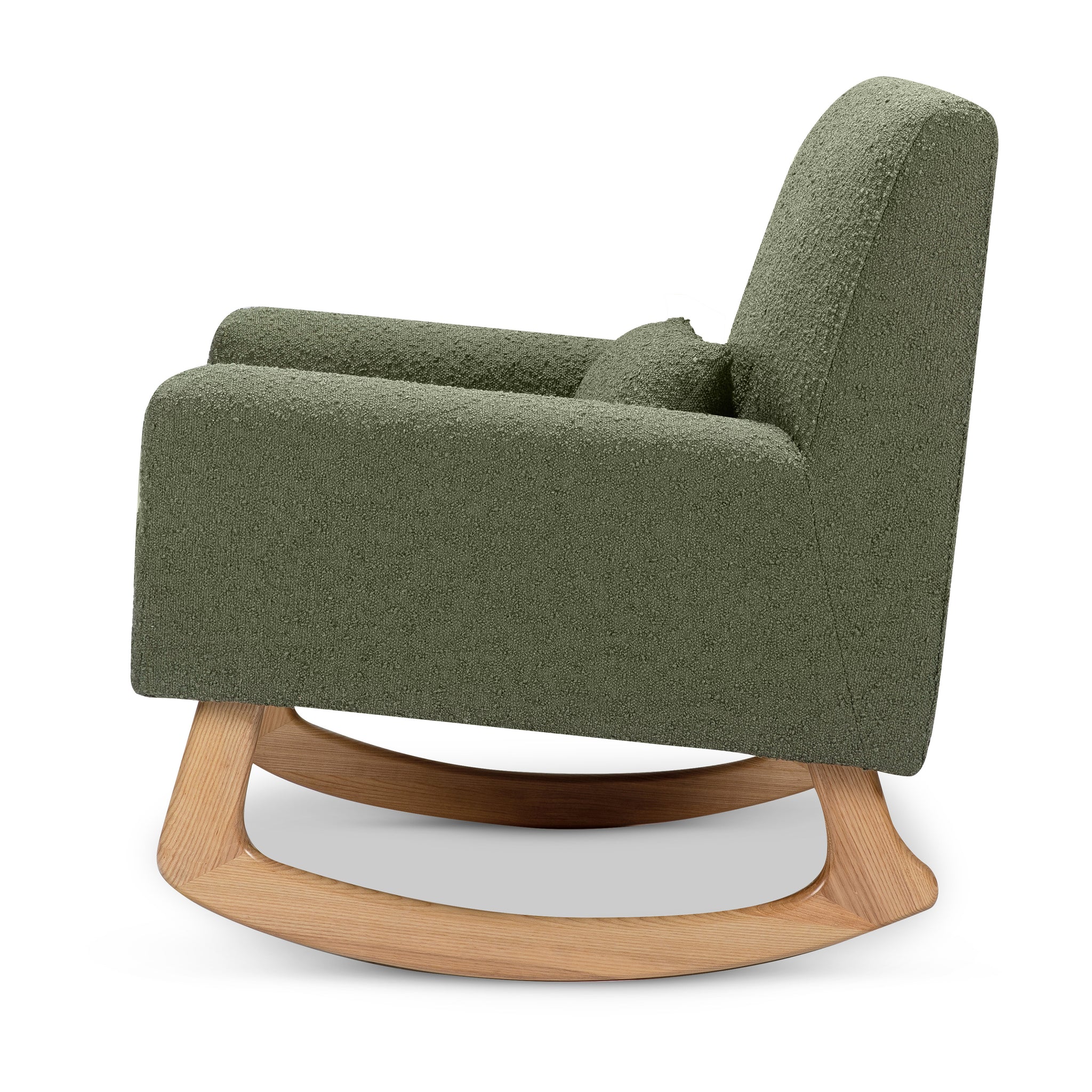 Pink Boucle Rocker Nursery Works Sleepytime Rocker in Boucle