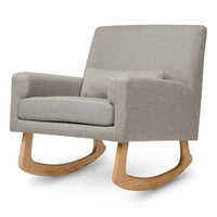 Sleepytime Rocker in Eco-Performance Fabric with Light Legs | Water Repellent & Stain Resistant
