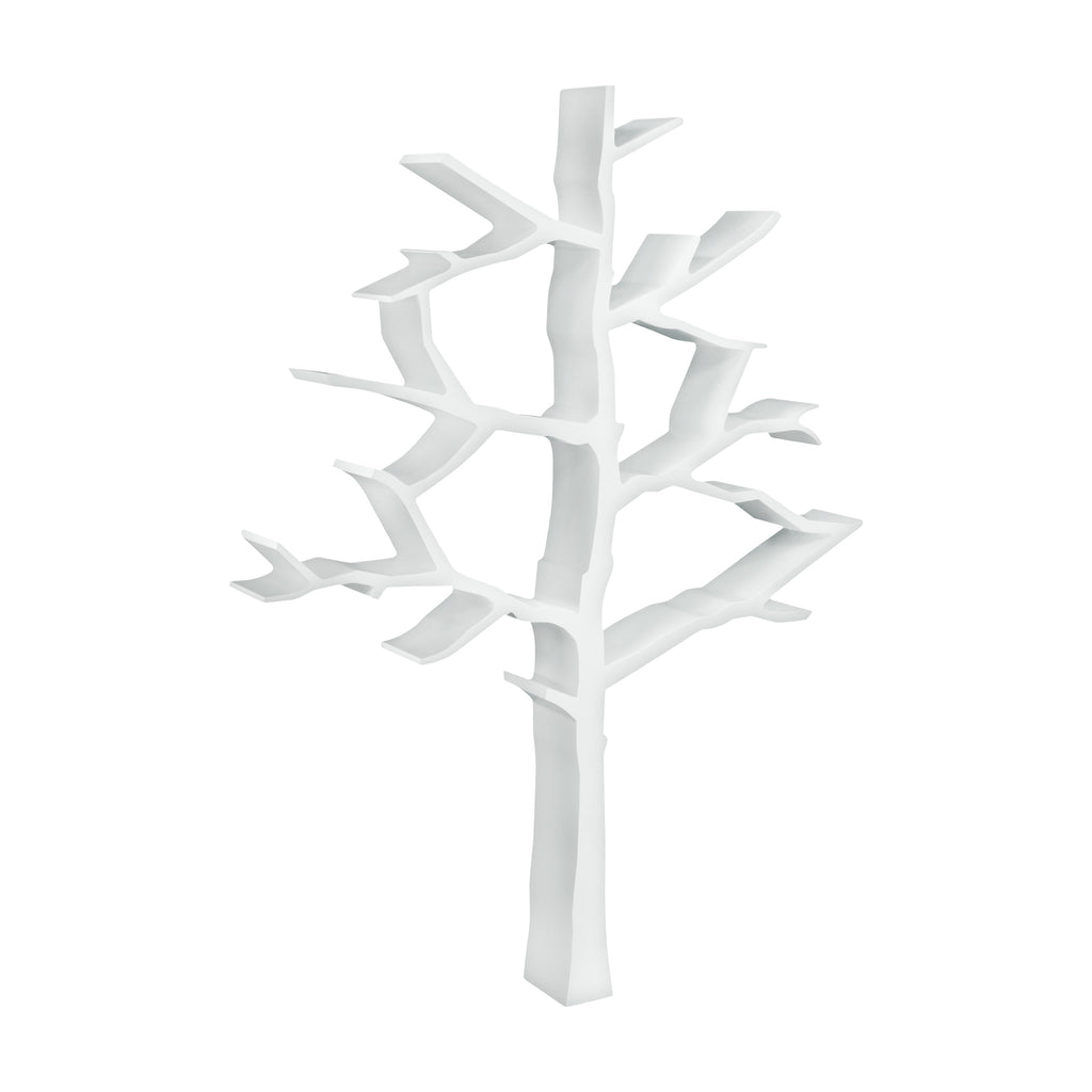 8126W,Nursery Works,Tree Bookcase in White Finish White