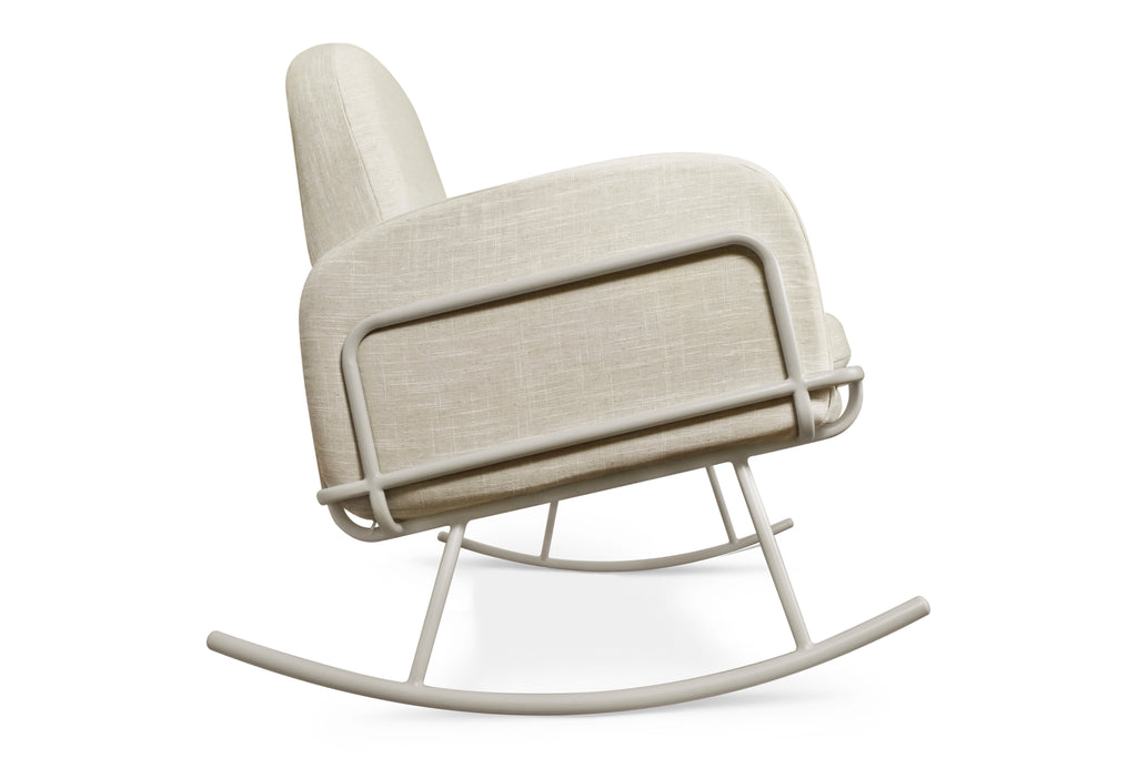 NW11888OM,Nursery Works,Ami Rocker in Oatmeal Linen