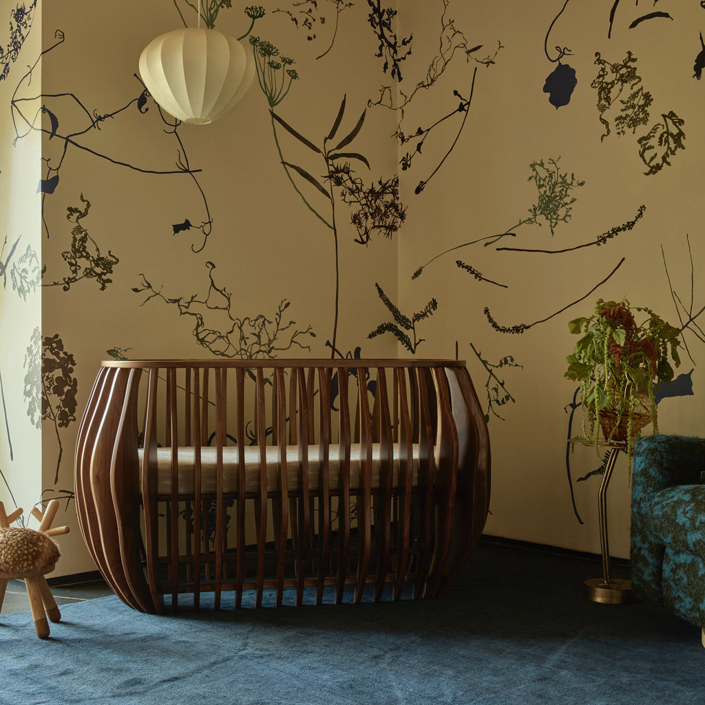 NW14001GWT,Nursery Works,Gradient Crib in Walnut