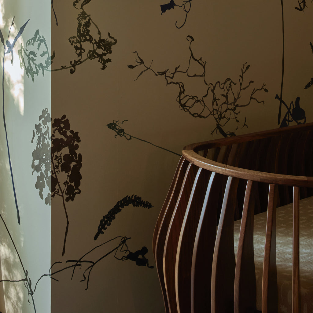 NW14001GWT,Nursery Works,Gradient Crib in Walnut