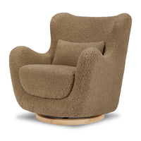 Solstice Swivel Glider in Shearling