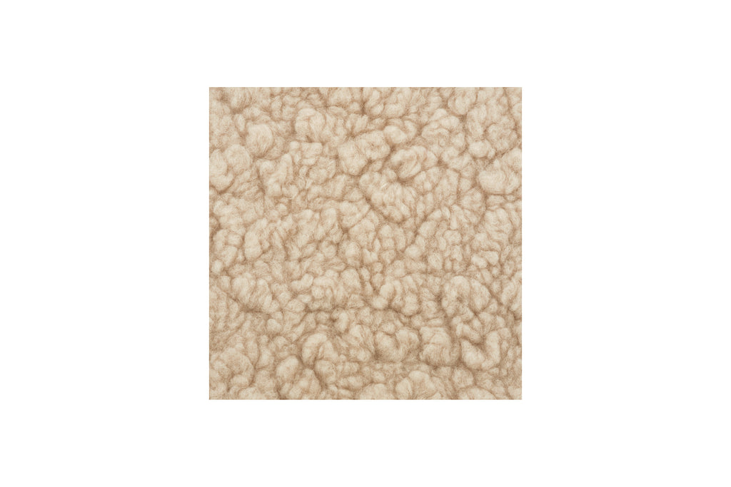 MDBFABRIC107,Nursery Works,Nursery Works - Black Boucle (BKB) SWATCH Chai Shearling