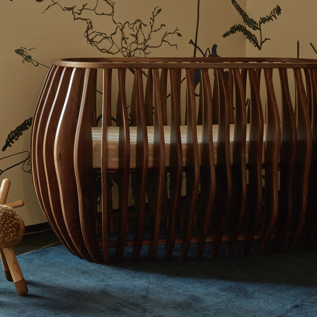 NW14001GWT,Nursery Works,Gradient Crib in Walnut