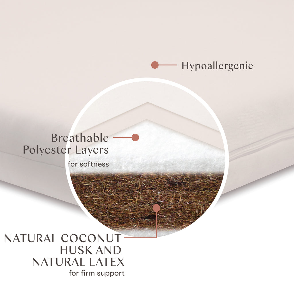 M5326BA,Babyletto,Coco Core Non-Toxic Crib Mattress with Smart Cover