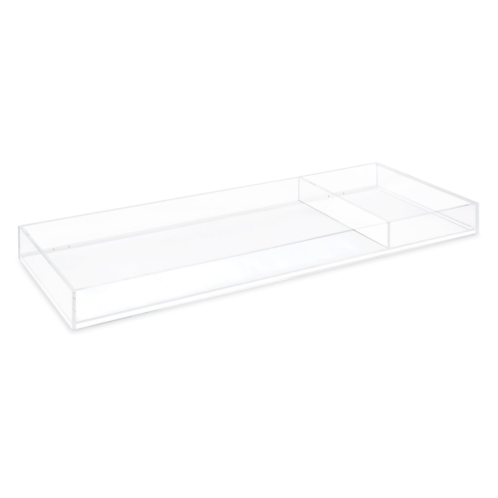 NW25419CK,Nursery Works,Acrylic Changing Tray in Clear Acrylic Clear Acrylic