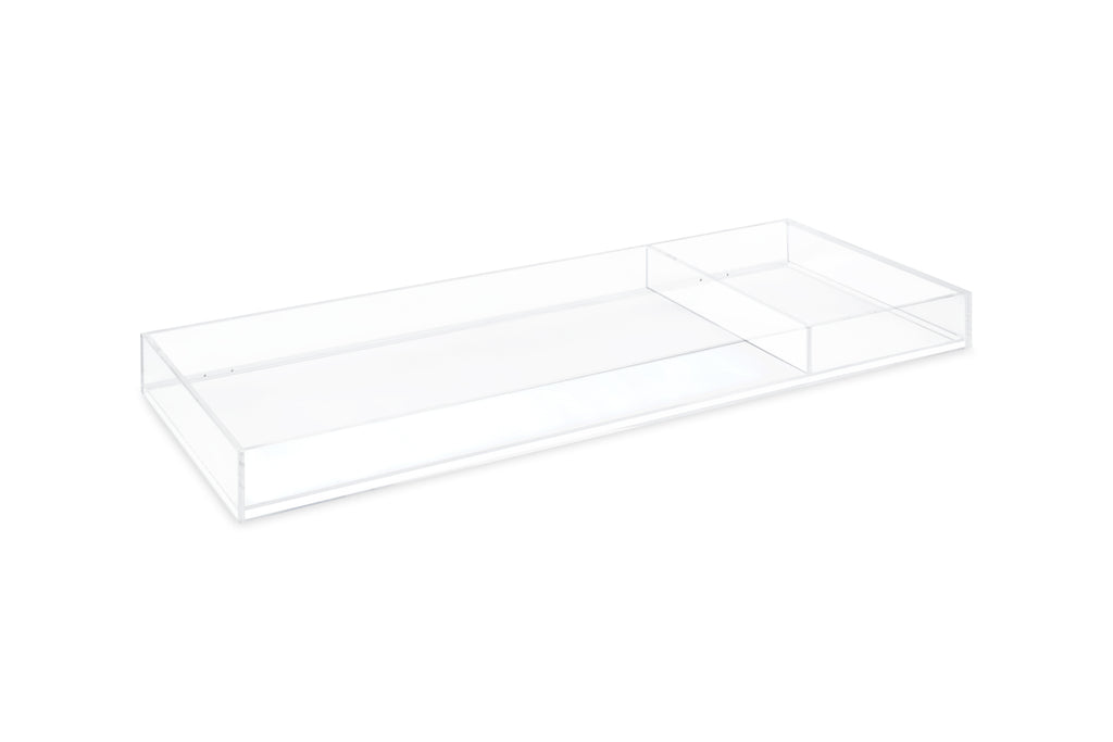 NW25419CK,Acrylic Changing Tray in Clear Acrylic
